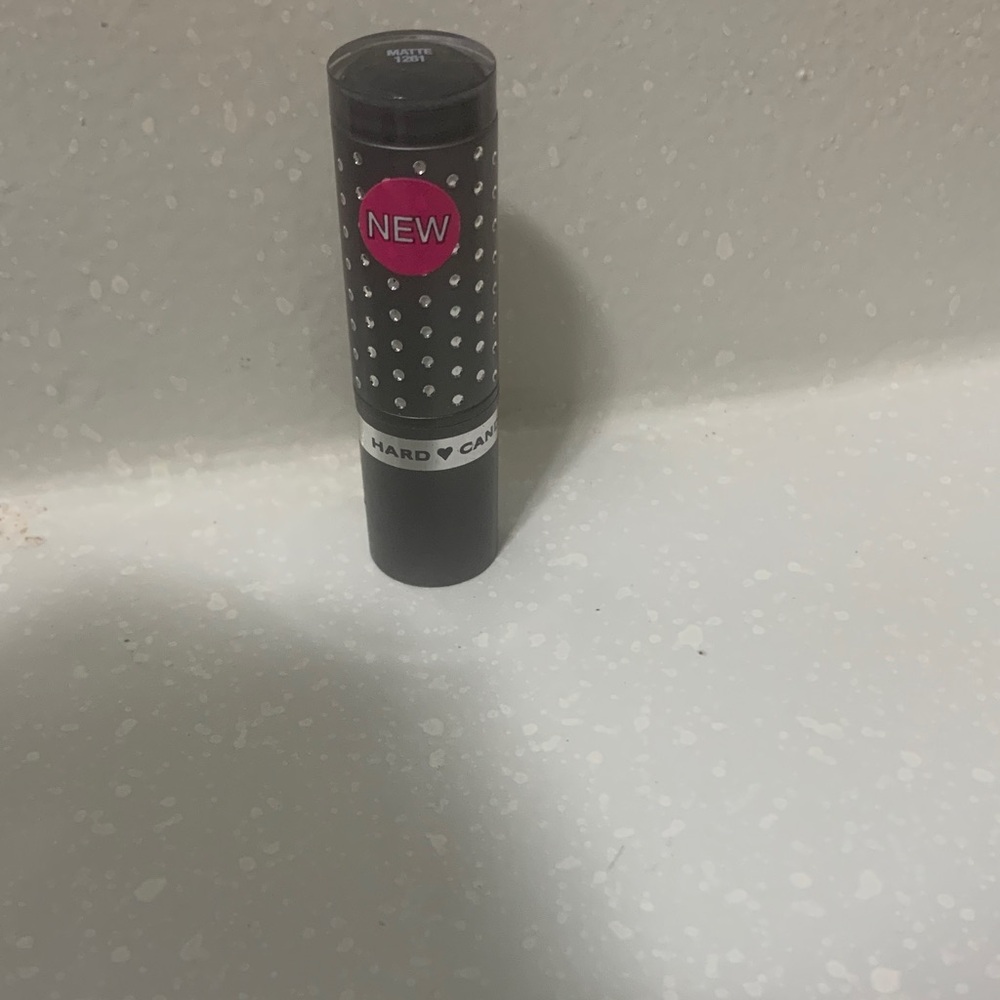 Hard Candy Matte Lipstick — Bright Black matte Accent